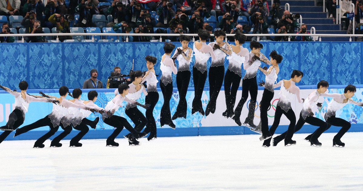 写真で見る日本のメダリスト男子：羽生結弦 ソチオリンピック2014