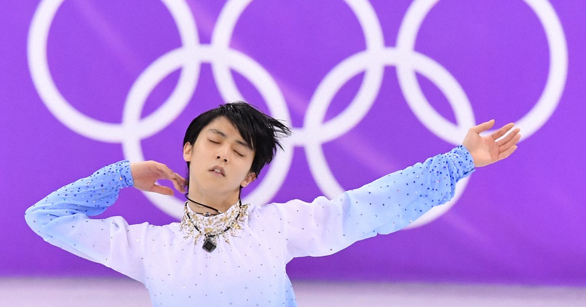 写真で見る日本のメダリスト男子：羽生結弦 平昌オリンピック2018