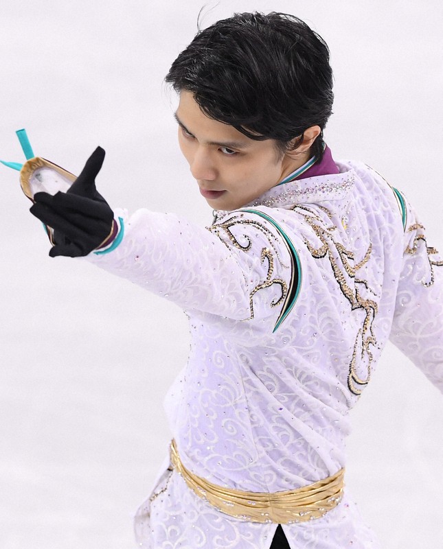 写真で見る日本のメダリスト男子：羽生結弦 平昌オリンピック2018