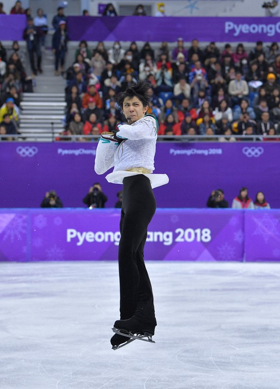 写真で見る日本のメダリスト男子：羽生結弦 平昌オリンピック2018