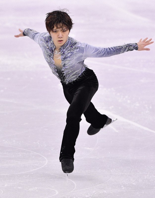写真で見る日本のメダリスト男子：宇野昌磨 平昌オリンピック2018