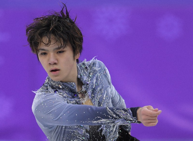 写真で見る日本のメダリスト男子：宇野昌磨 平昌オリンピック2018