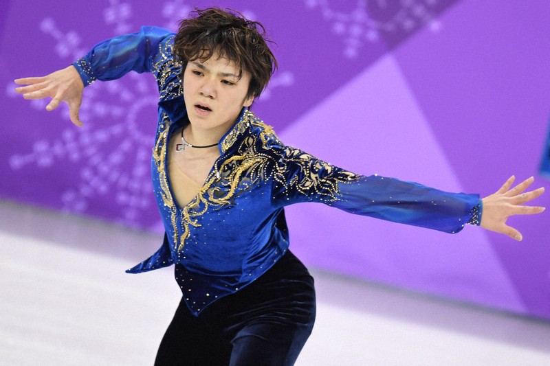 写真で見る日本のメダリスト男子：宇野昌磨 平昌オリンピック2018