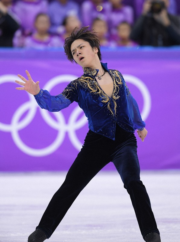 写真で見る日本のメダリスト男子：宇野昌磨 平昌オリンピック2018
