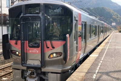 2026年3月から山陰エリアに導入される227系車両「Urara（うらら）」＝JR西日本提供