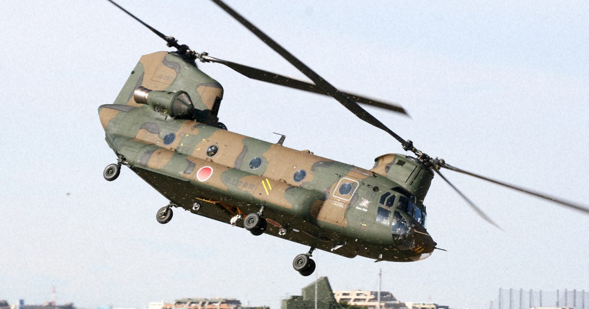 陸自ヘリにレーザー照射　静岡上空で10分間、けが人なし