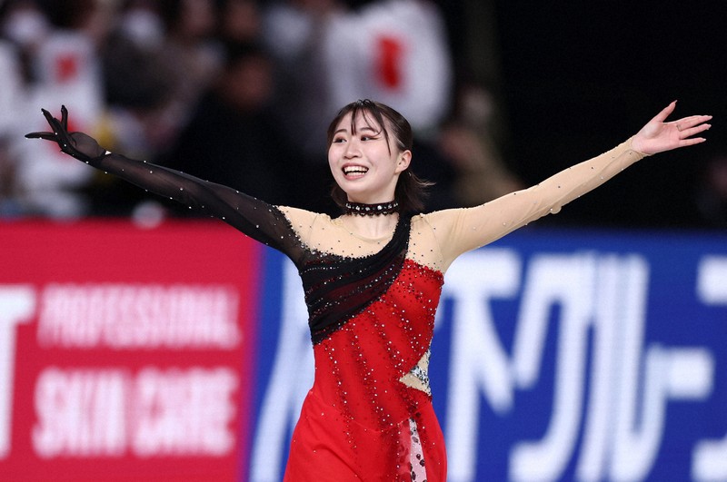 フィギュアで鮮烈デビューの13歳金沢純禾 「もっと点数伸ばせる