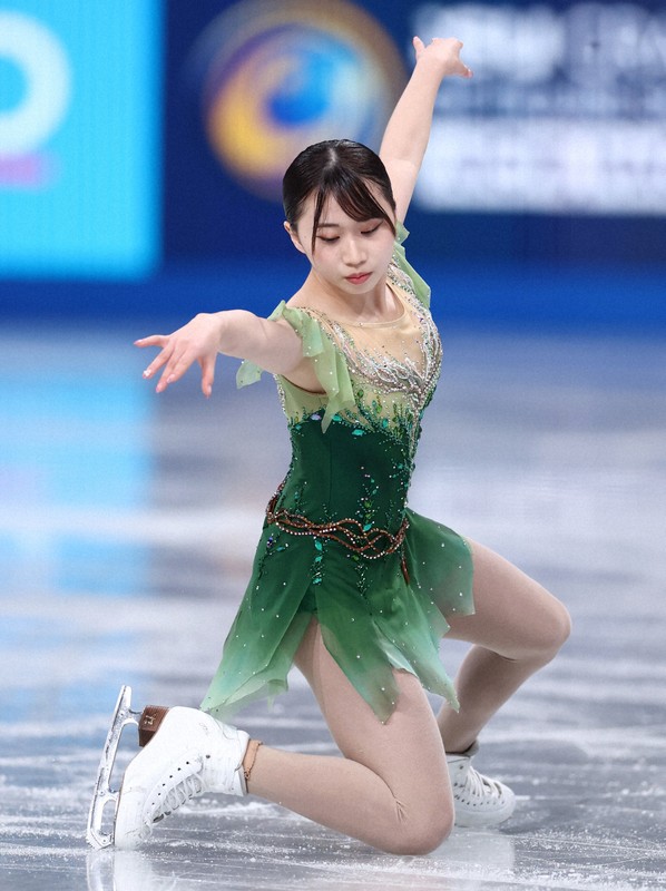 フィギュアで鮮烈デビューの13歳金沢純禾 「もっと点数伸ばせる