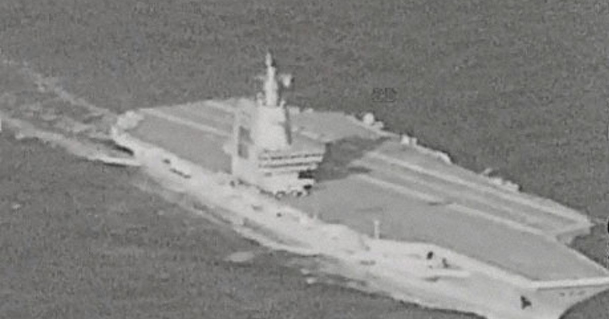 China's newest aircraft carrier Fujian transited Taiwan Strait: Taipei