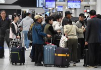 Fukuoka Airport's international passenger terminal is seen in Fukuoka's Hakata Ward, Nov. 17, 2025. (Mainichi/Masanori Hirakawa)