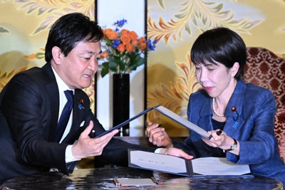 自民と国民民主、「年収の壁」178万円で合意　26年度予算も協力