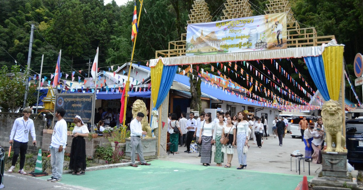 内戦中に子も失い　神奈川山中のカンボジア寺院運営者、激動の半生