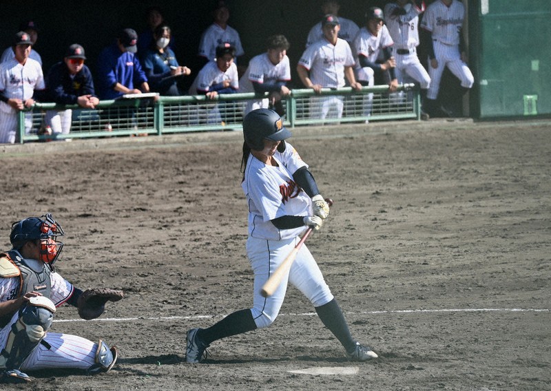 学生野球に女子選手の新風 和歌山大 リーグ1部「異例」の野手登録