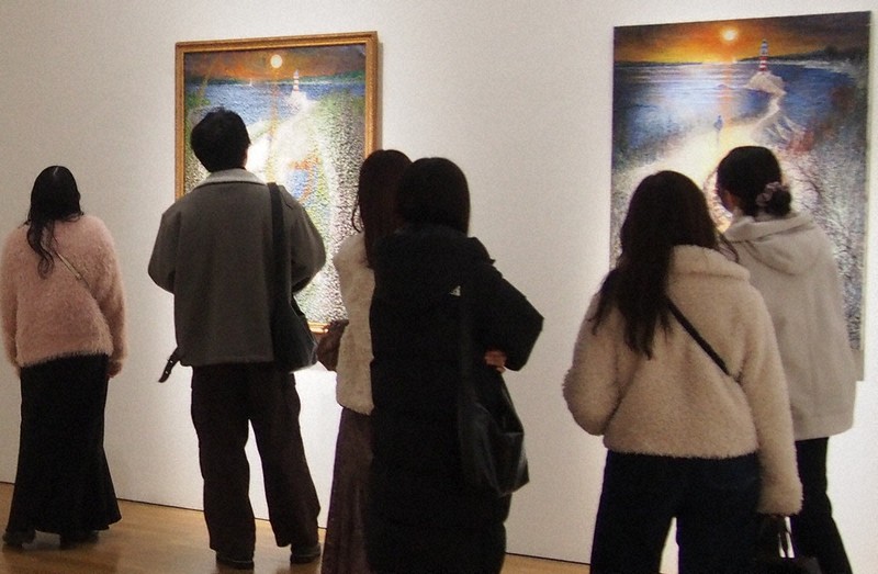 【真作】絵画　山本雅勝　油彩10号　那須高原　雄大な山と秋の風景　W159 真作】絵画 山本雅勝 油彩10号 那須高原 雄大な山と秋の