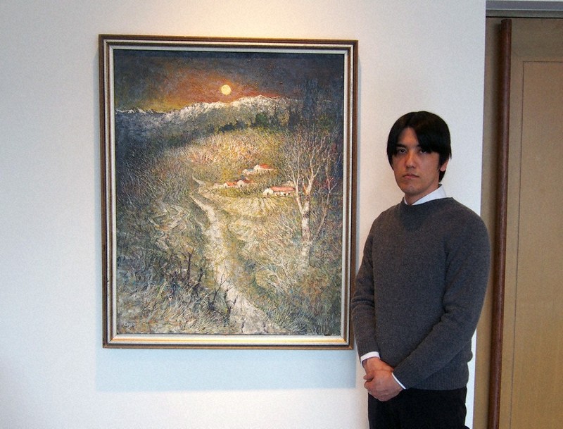 作品放つ熱量と独自性 油彩に色と時間塗り重ね 「長島愛生園」山本一雄