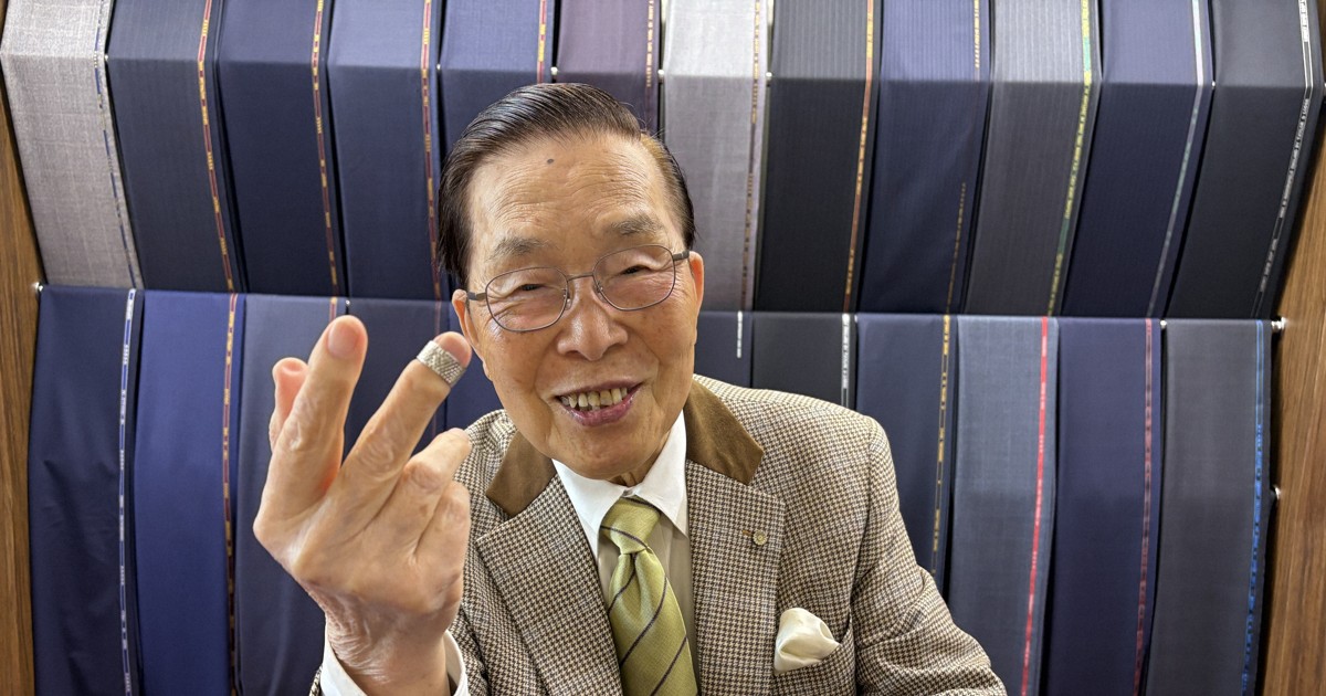 テーラー一筋79年　王貞治さんが結婚式に頼った「世界の技術」