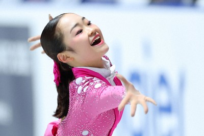 リンクサイド：SP2位の島田麻央、直前に緊張和らいだ理由は… 全日本