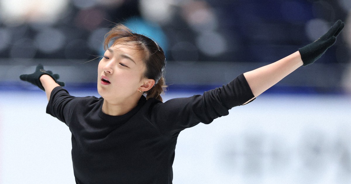 いざフリーへ　SP首位坂本「あとは気持ち」　全日本フィギュア女子