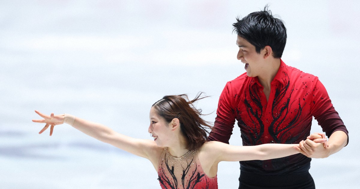 ペアSP「りくりゅう」が首位、「ゆなすみ」も好演　全日本フィギュア