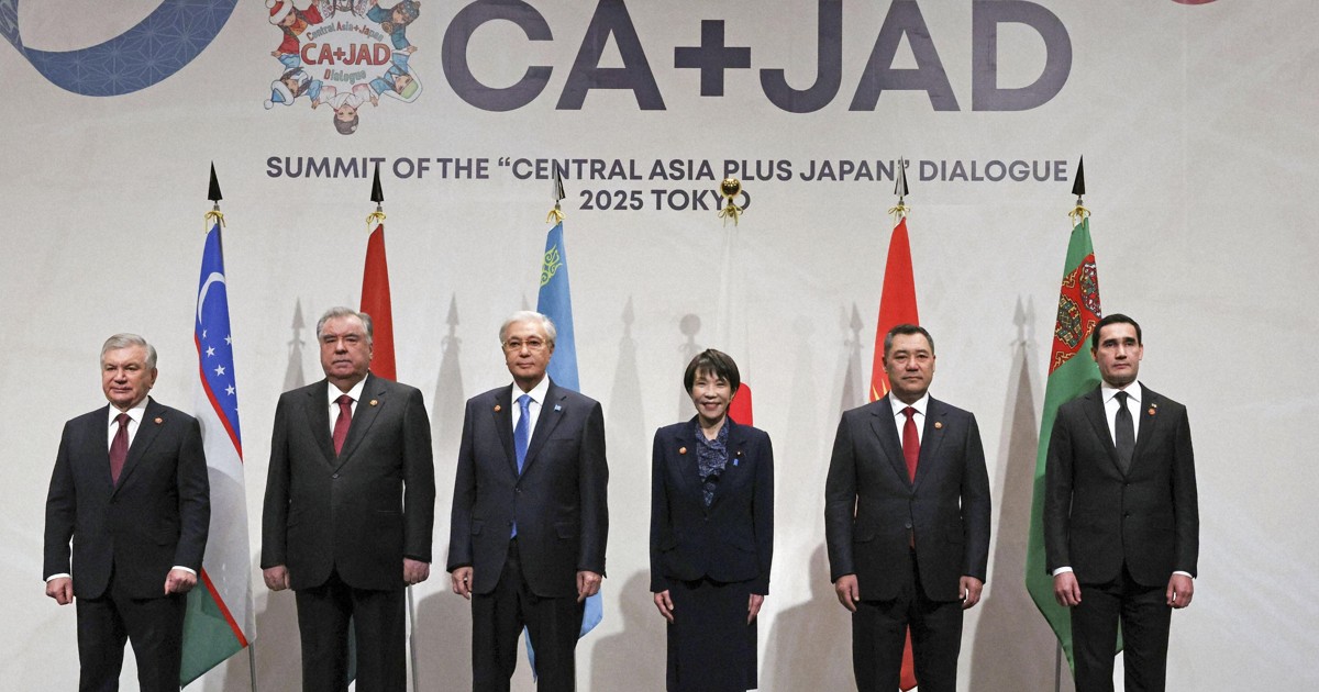 Japan, Central Asian nations agree to seek stable supply of resources