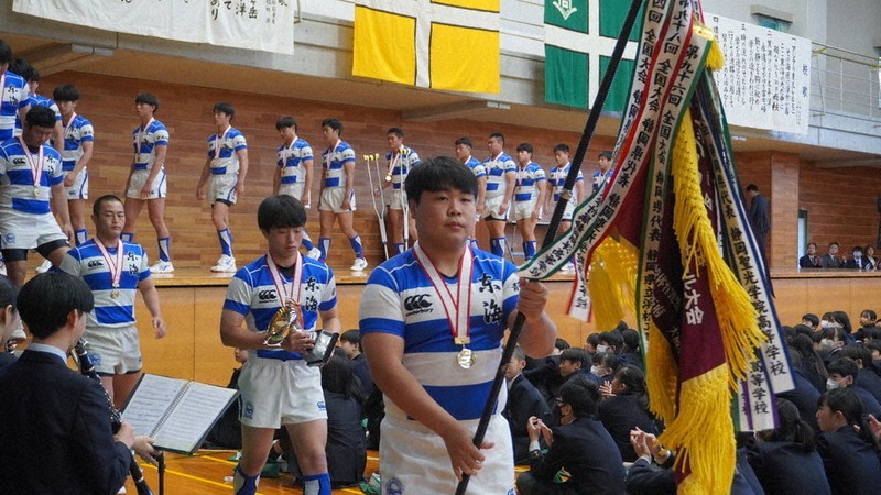 27日開幕 ベスト16目標 全力誓う 壮行会 東海大翔洋、28日初戦 ／静岡