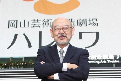 渡辺弘さん＝岡山市北区の岡山芸術創造劇場（ハレノワ）で2025年12月13日午後1時38分、石川勝己撮影
