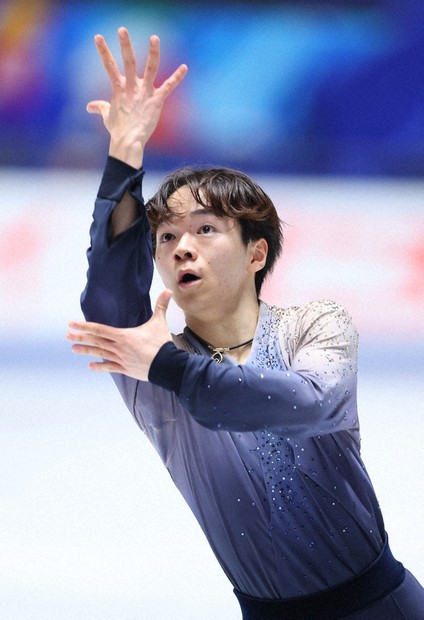 フィギュアスケート：フィギュアスケート 全日本選手権 男子 鍵山V2 