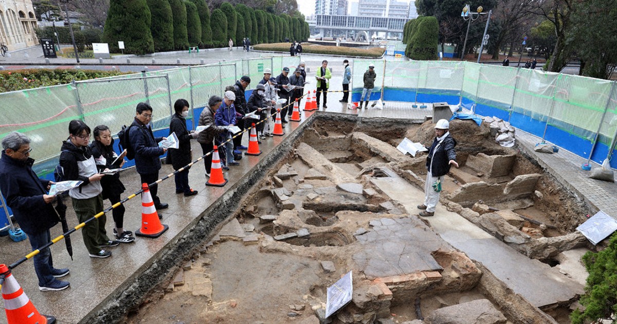 原爆 壊された生活の証し 広島で発掘調査公開 | 毎日新聞