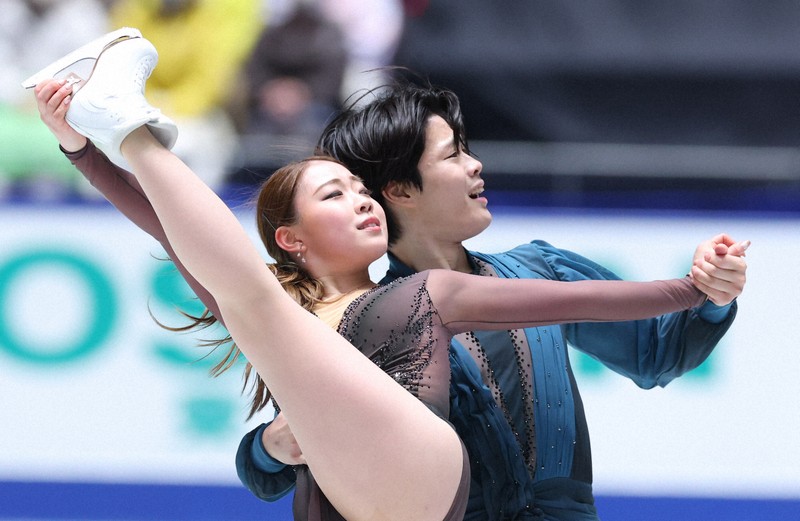 リンクサイド：アイスダンス4位りかしん 紀平1人じゃないから「悔しい