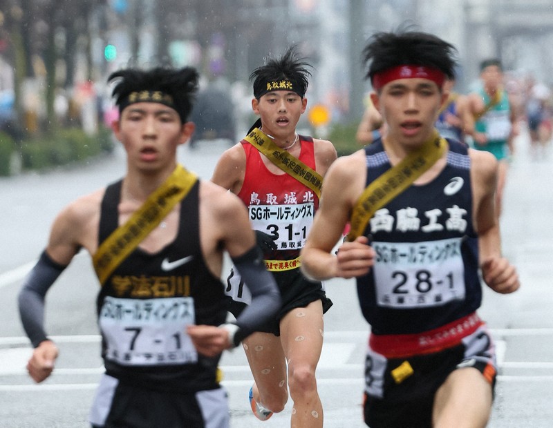 4位の鳥取城北・赤池健監督「うちが学法石川みたいな走りを…」