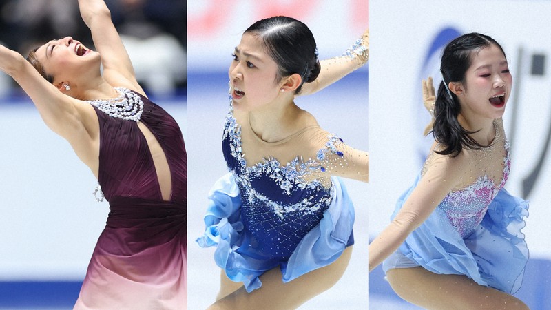 ミラノ五輪女子代表に坂本花織、中井亜美、千葉百音 | 毎日新聞