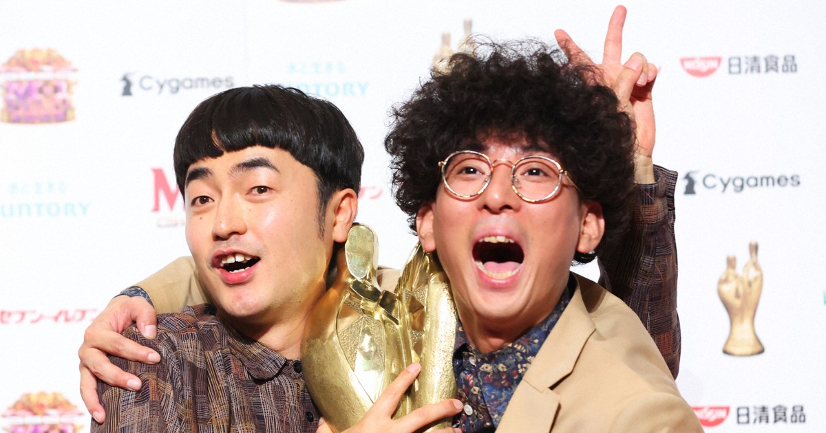 M－1グランプリ優勝者「たくろう」会見 [写真特集1/8] | 毎日新聞