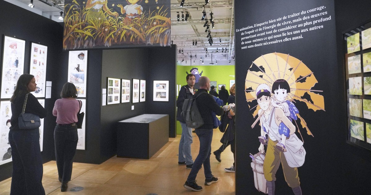 Exhibition on late Ghibli animator Takahata a surprise hit in Paris