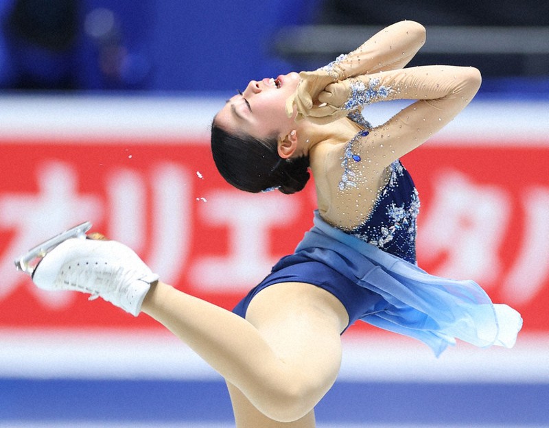 フィギュアスケート：フィギュアスケート 全日本選手権 女子 坂本圧倒
