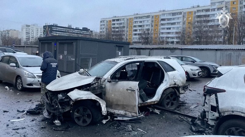 車爆発でロシア軍高官が死亡 当局「ウクライナ側が謀殺の可能性も