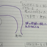 智子さん（仮名）が日記に書いていた「魔物」＝本人提供