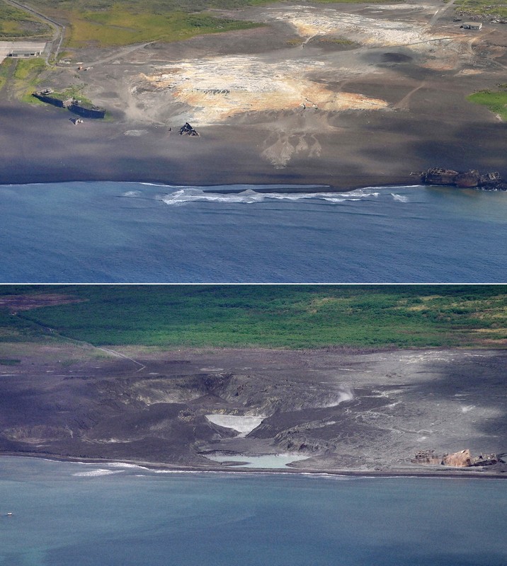 南鳥島(マーカス)の砂 コカコーラ空瓶 硫黄島の鶉石のみ） 消えた沈船 硫黄島の火山活動 [写真特集1/23] | 毎日新聞