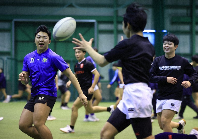全国高校ラグビー：チーム紹介／上 立命館慶祥 3大会ぶり2回目 素早く