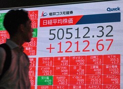 日経平均株価は5万円前後で推移する