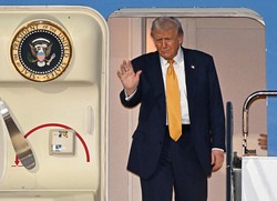 トランプ米大統領＝2025年10月27日（代表撮影）