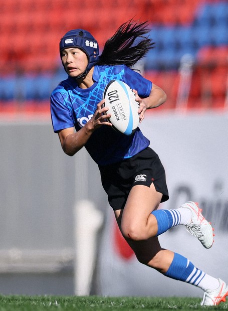 熱冬キラリ：ラグビー一家の四女が挑んだ花園 敗れても「最後まで