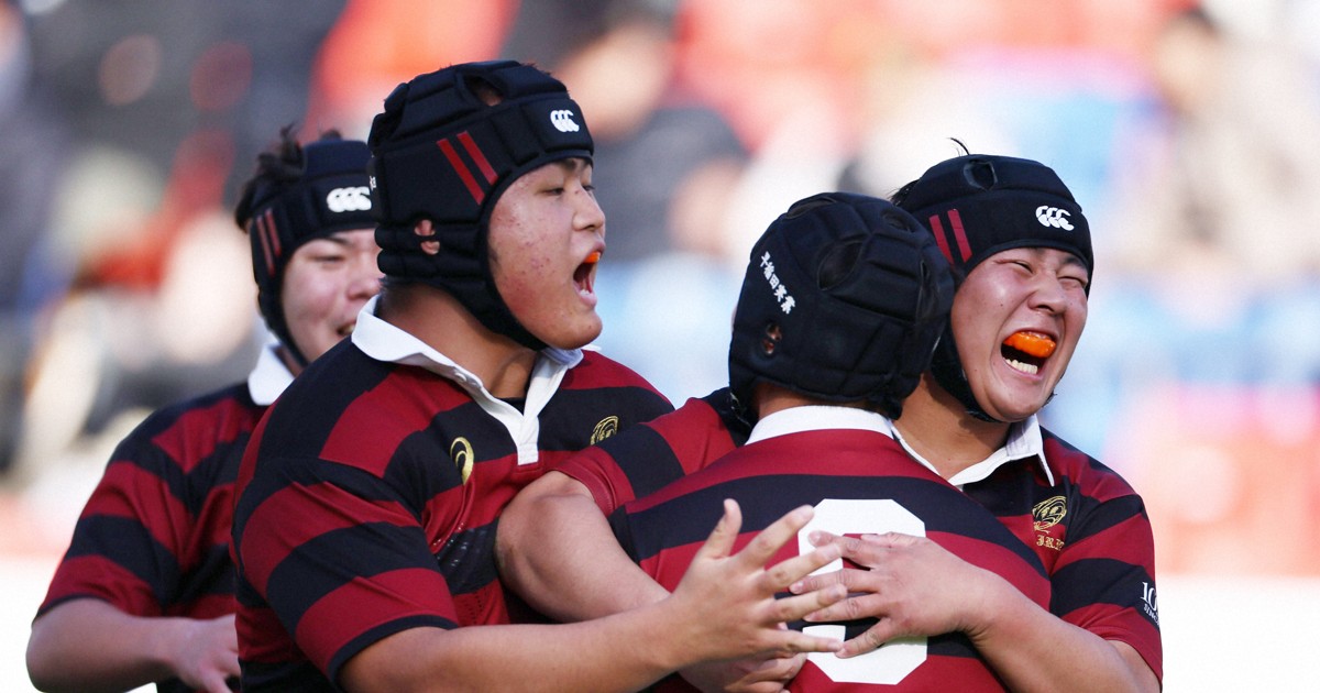 早稲田実が2回戦へ　石見智翠館を降す　全国高校ラグビー