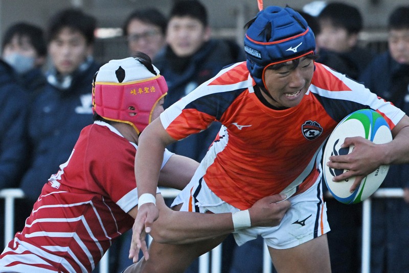 中部大春日丘－岐阜聖徳（1回戦）全国高校ラグビー [写真特集1/4