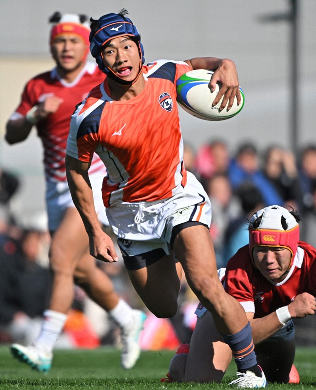 中部大春日丘－岐阜聖徳（1回戦）全国高校ラグビー [写真特集1/4