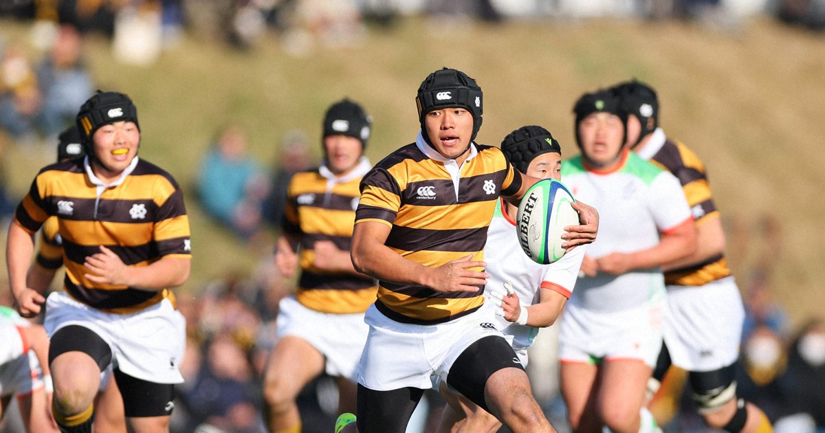 慶応志木が2回戦に進出　青森山田に勝利　全国高校ラグビー