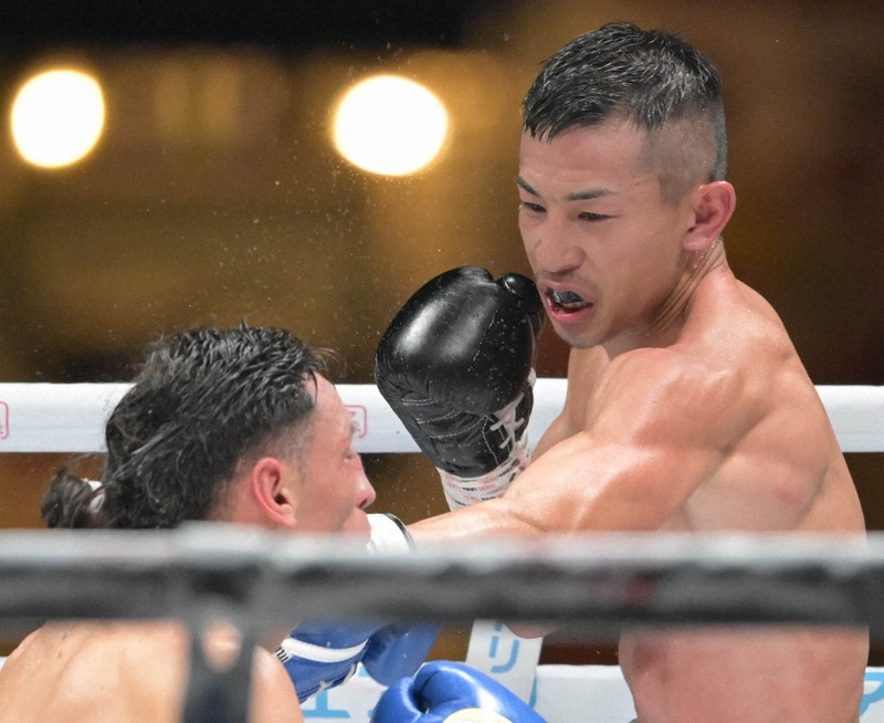 矢吹正道が初防衛 ボクシングIBF世界フライ級タイトルマッチ [写真特集