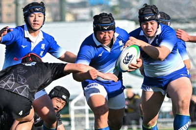 全国高校ラグビー：1回戦 尾道快勝、パワーで圧倒 74－5 12トライの