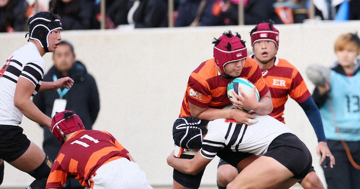 全国高校ラグビー：1回戦 城東、奮闘及ばず 坂出第一、強豪の壁高く