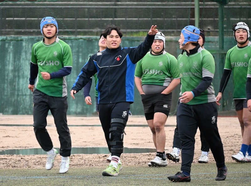 欠場の京都成章主将の献身 チームまとめ「日本一に」 高校ラグビー