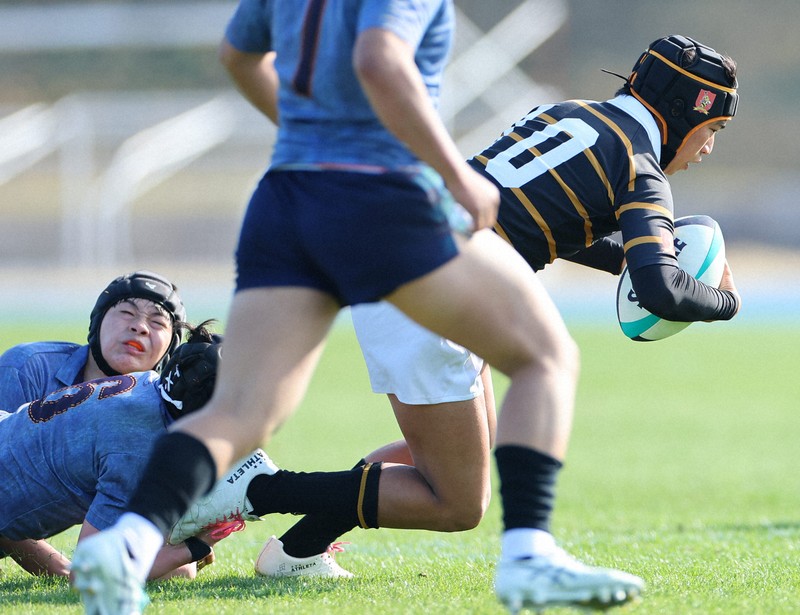 高校ラグビーまとめ売り 佐賀工業、「モメンタム」をつかみ縦に大きいFWと横の展開力があるBKで